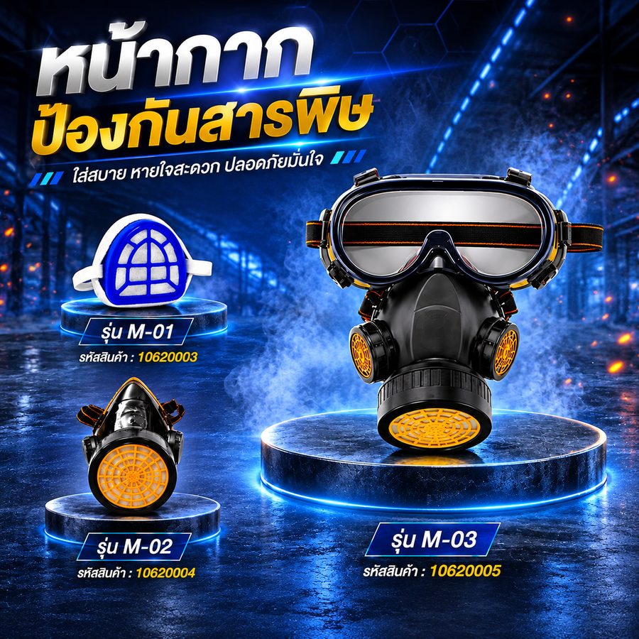หน้ากากป้องกันสารพิษ